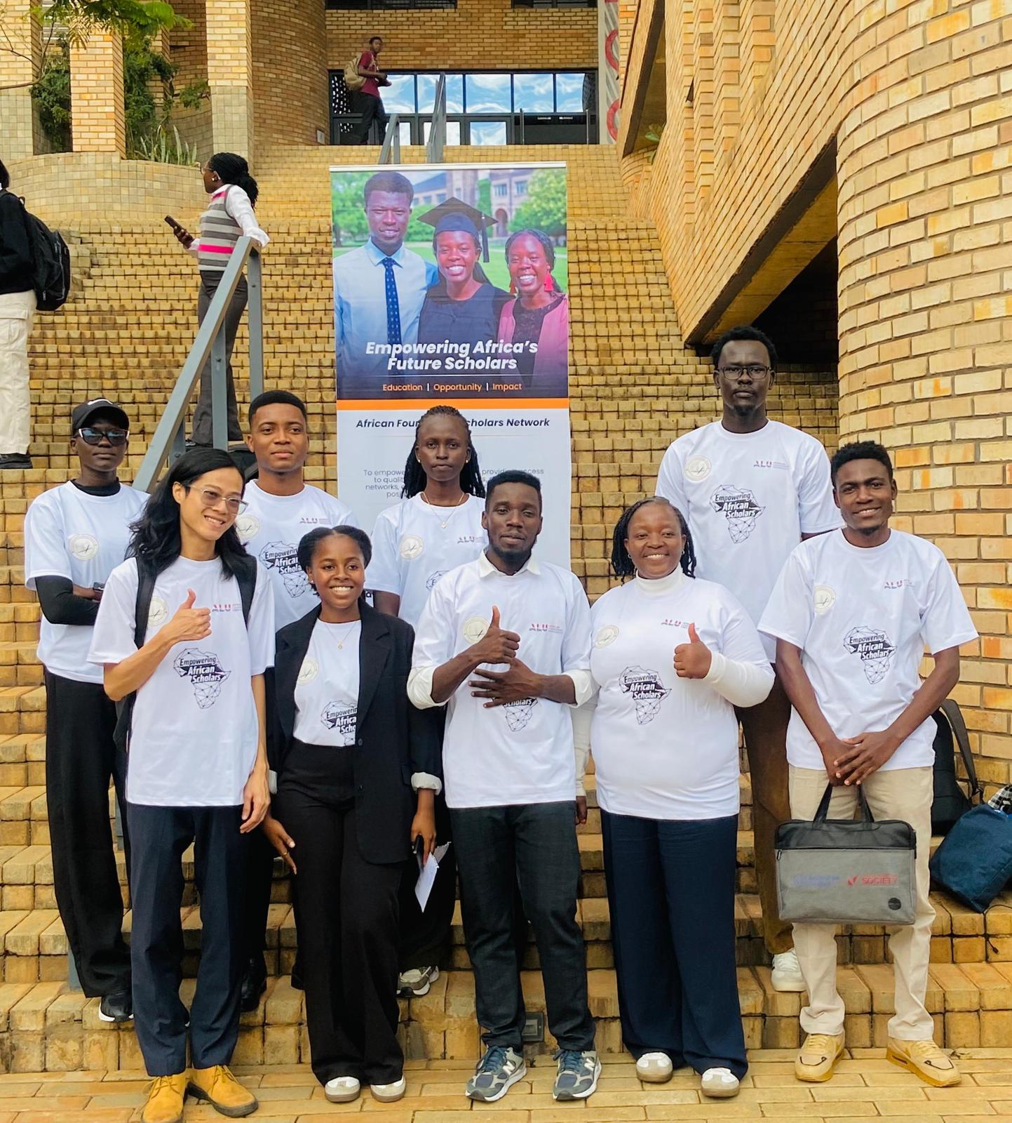 AFSN scholars learning together